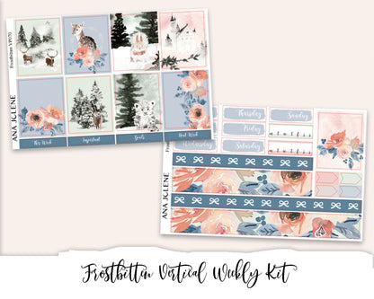 FROSTBITTEN Planner Sticker Kit (Vertical Weekly)