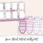 GENEVA FLORAL Planner Sticker Kit (Vertical Weekly)