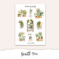 GROWTH Mini Journal Sticker Kit