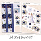 LEAH FLORAL Full Journal Sticker Kit