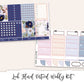 LEAH FLORAL Planner Sticker Kit (Vertical Weekly)
