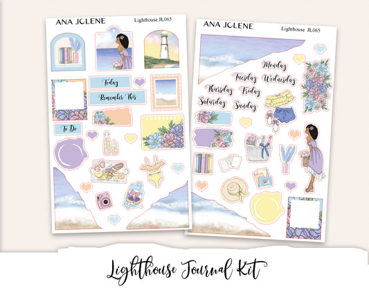 LIGHTHOUSE Mini Journal Sticker Kit