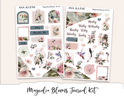 MAGNOLIA BLOOMS Mini Journal Sticker Kit