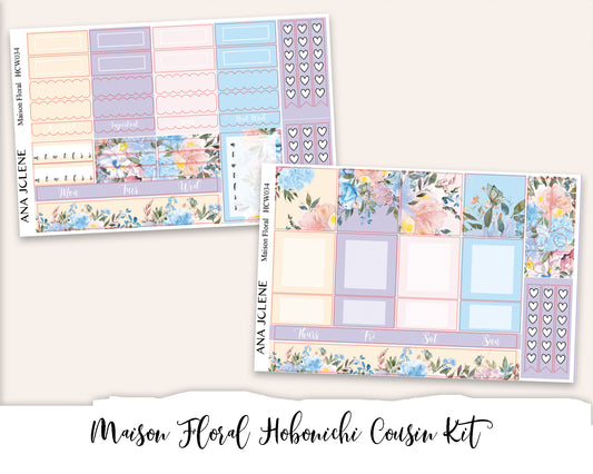 MAISON FLORAL Hobonichi Cousin Weekly Planner Sticker Kit