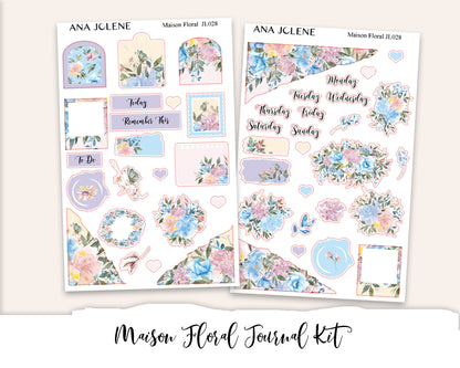 MAISON FLORAL Full Journal Sticker Kit
