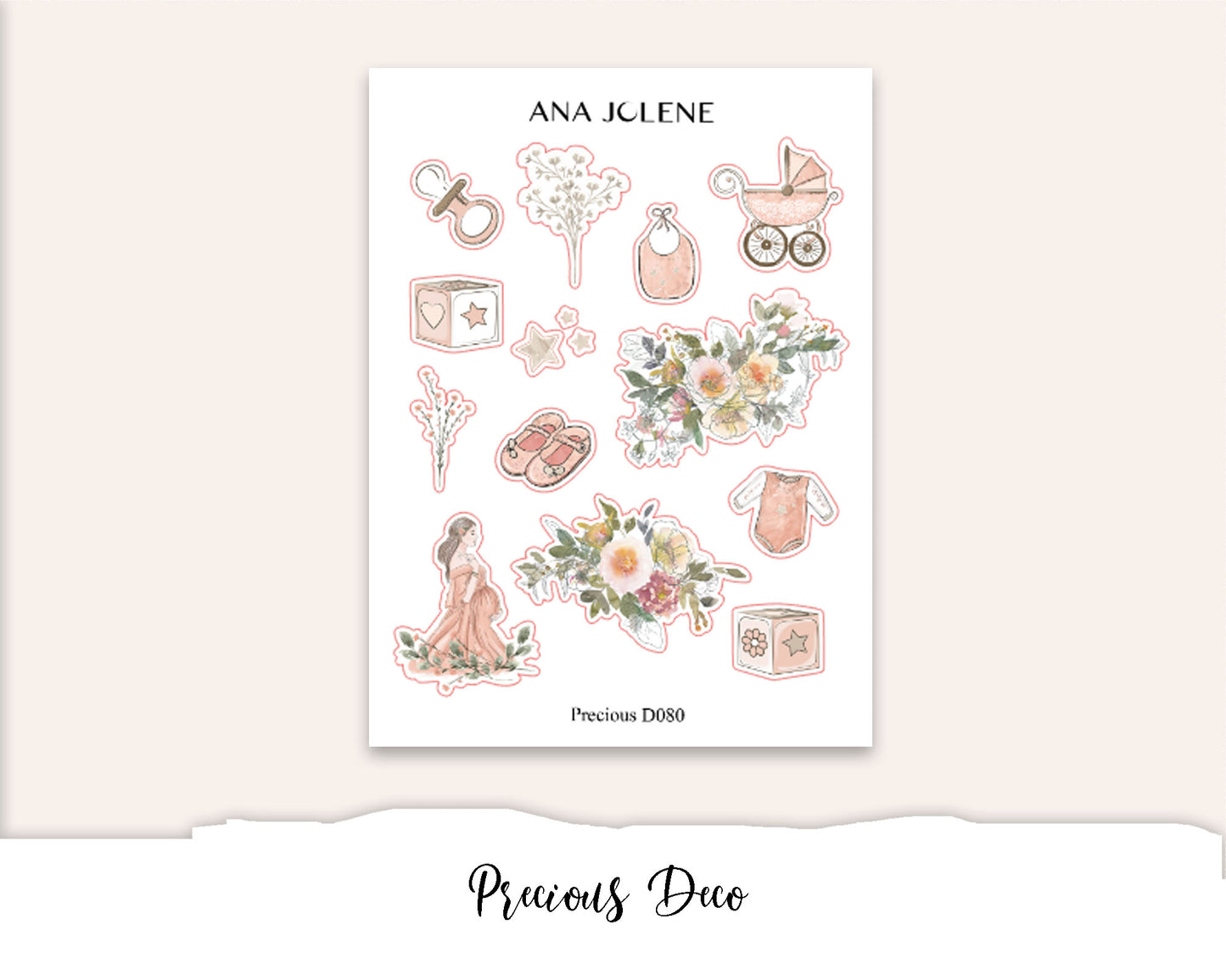 PRECIOUS Planner Sticker Kit (Vertical Weekly)