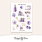 PROSPERITY Planner Sticker Kit (Vertical Weekly)