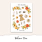 RADIANCE Hobonichi Cousin Weekly Planner Sticker Kit