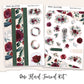 ROSE FLORAL Bullet Journaling Sticker Kit