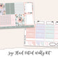 SAGE FLORAL Planner Sticker Kit (Vertical Weekly)