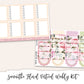 SAMANTHA FLORAL Planner Sticker Kit (Vertical Weekly)