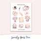 SINCERELY YOURS Planner Sticker Kit (Vertical Weekly)