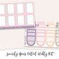 SINCERELY YOURS Planner Sticker Kit (Vertical Weekly)