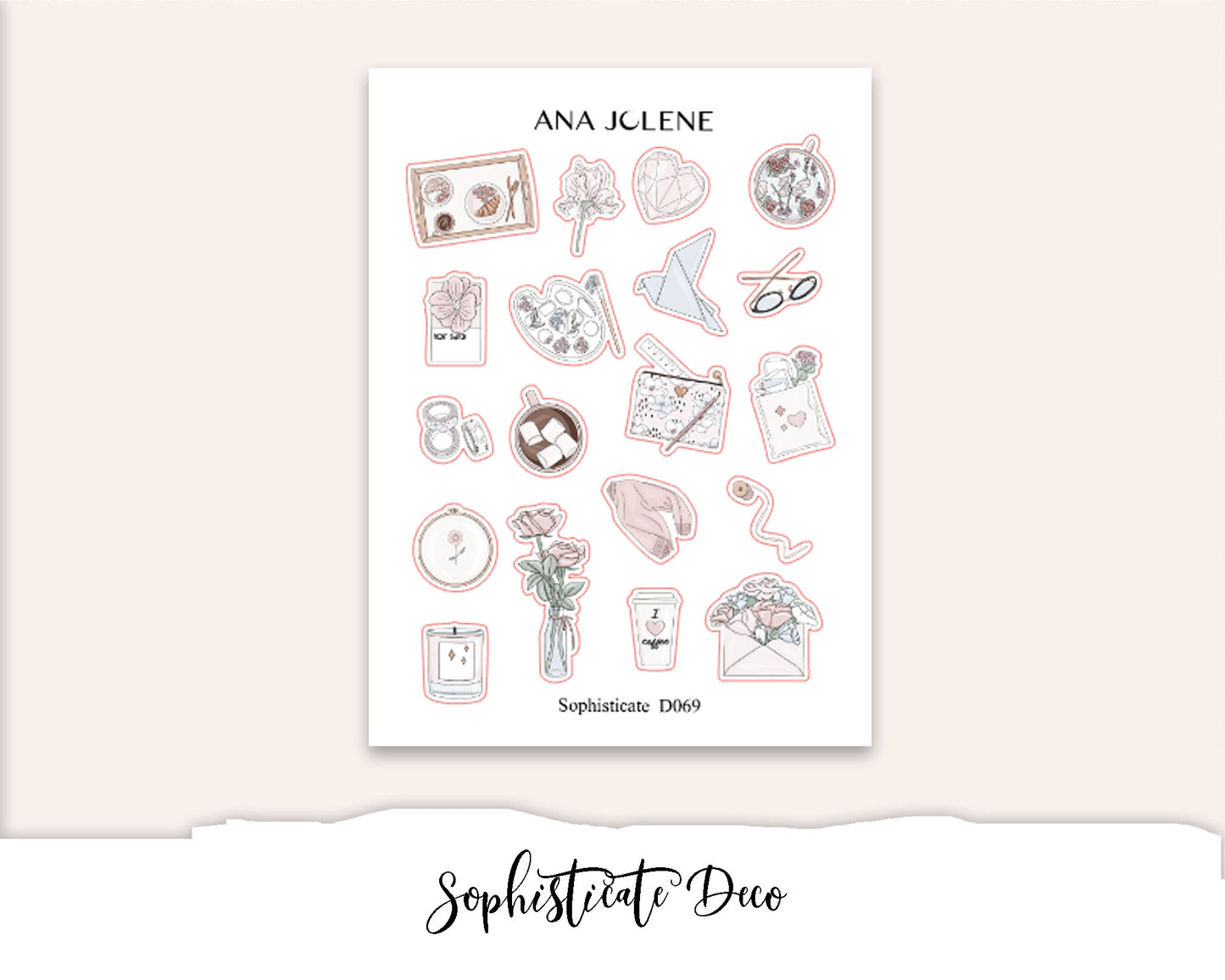 SOPHISTICATE Deco Stickers