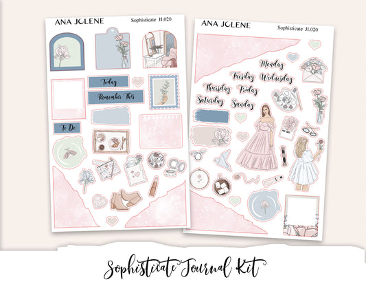 SOPHISTICATE Mini Journal Sticker Kit