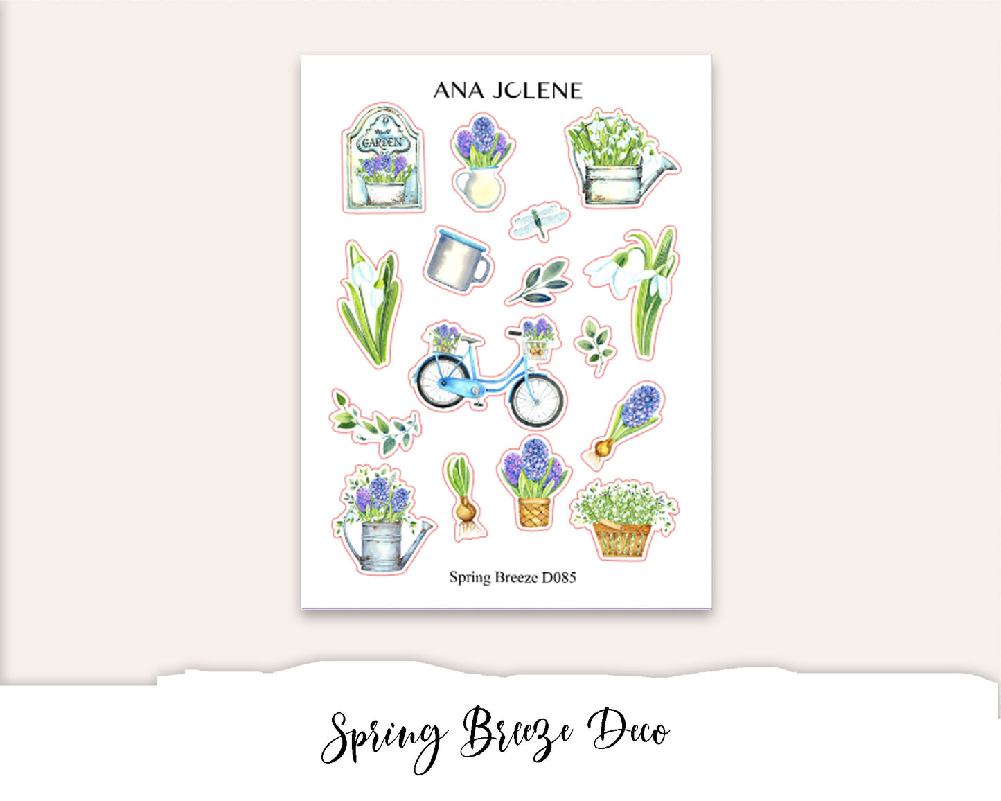 SPRING BREEZE Deco Stickers