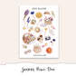 SUMMER PICNIC Planner Sticker Kit (Vertical Weekly)