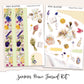 SUMMER PICNIC Bullet Journaling Sticker Kit