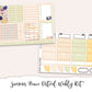 SUMMER PICNIC Planner Sticker Kit (Vertical Weekly)