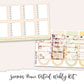 SUMMER PICNIC Planner Sticker Kit (Vertical Weekly)