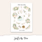 SURF'S UP Mini Journal Sticker Kit