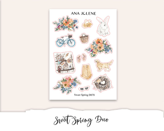 SWEET SPRING Deco Stickers