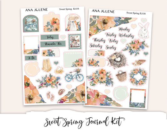 SWEET SPRING Mini Journal Sticker Kit