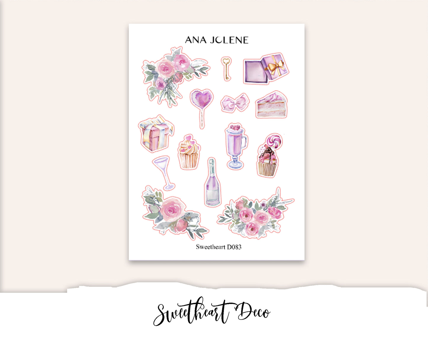 SWEETHEART Deco Stickers