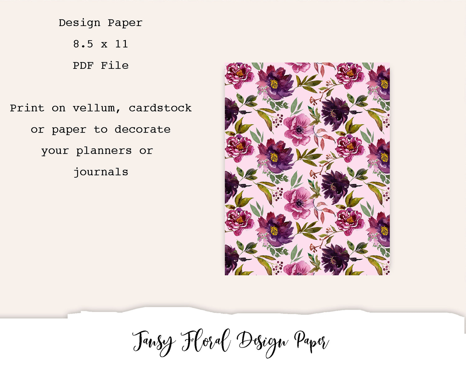 Design Paper Printable