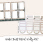 WINTER FOREST Planner Sticker Kit (Vertical Weekly)