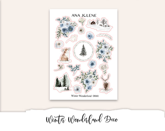 WINTER WONDERLAND Deco Stickers