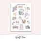 WOOF! Planner Sticker Kit (Vertical Weekly)