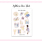 LIGHTHOUSE Monthly Planner Sticker Kit (A5Wide)