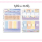 LIGHTHOUSE Monthly Planner Sticker Kit (A5Wide)